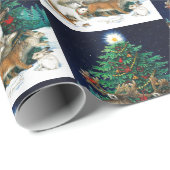 kerstparadepapier cadeaupapier (Rol Hoek)