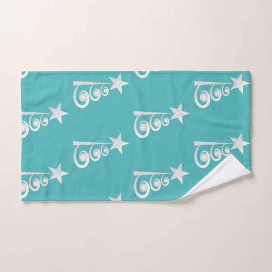 kerstparels bad handdoek (Handdoek)