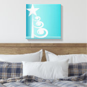 kerstparels canvas afdruk (Insitu (Slaapkamer))