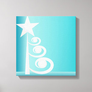 kerstparels canvas afdruk