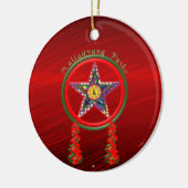 kerstparol, Filipino-decoratie Keramisch Ornament (Links)
