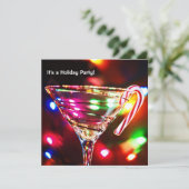 Kerstpartijverlichting Kaart (Staand voorkant)