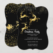 Kerstparty Kaart (Voorkant / Achterkant)