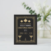 KERSTPARTY MET 1920S THEMA (Staand voorkant)