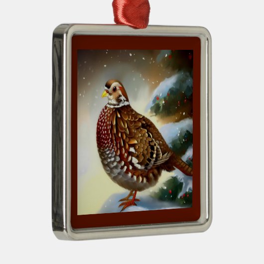 Kerstpasta 1 metalen ornament (Rechts)