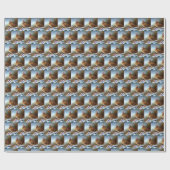 Kerstpasta 2 cadeaupapier (Vlak)