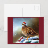 Kerstpasta 2 feestdagenkaart (Voorkant / Achterkant)