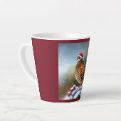 Kerstpasta 2 latte mok (Linkerhoek)
