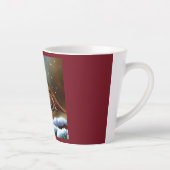 Kerstpasta 2 latte mok (Rechts)