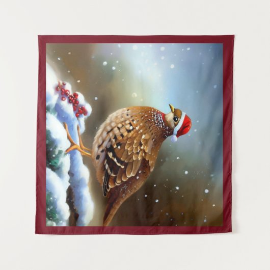 Kerstpasta 2 wandkleed (Voorkant (horizontaal))