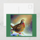 Kerstpasta 3 feestdagenkaart (Voorkant / Achterkant)