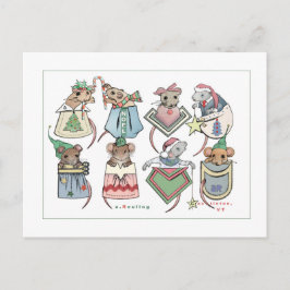 Kerstpasta Briefkaart