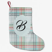 Kerstpastel gerold. Aangepast met de naam. Kleine Kerstsok (Voorkant)