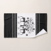 kerstpatronen bad handdoek (Handdoek)