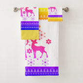Kerstpatronen Bad Handdoek (Insitu)