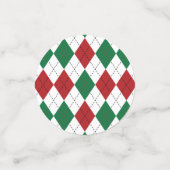 kerstpatronen confetti (Kleine voorkant)