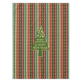 Kerstpatronen - Elegant en chique boomontwerp Tafelkleed (Voorkant)