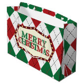 kerstpatronen groot cadeauzakje (Achterkant Gekanteld)