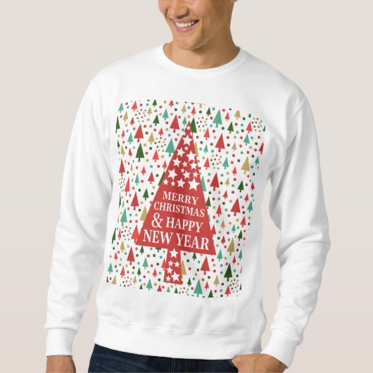 Kerstpatronen - kerstboom trui (Voorkant)