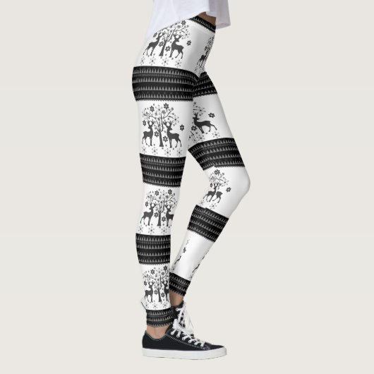 kerstpatronen leggings (Rechts)