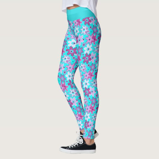 kerstpatronen leggings (Links)