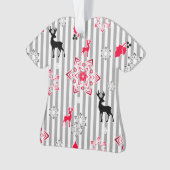 kerstpatronen ornament (voorkant)