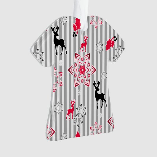 kerstpatronen ornament (voorkant)