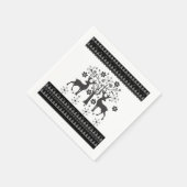 kerstpatronen servet (Hoek)