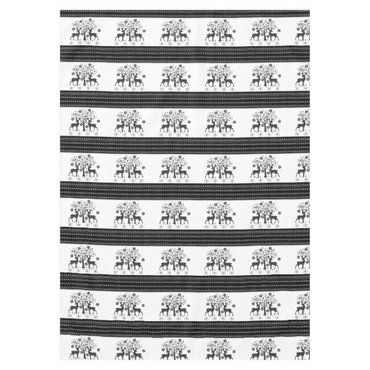 kerstpatronen tafelkleed (Voorkant)