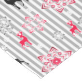 kerstpatronen tafelkleed (Gekanteld)