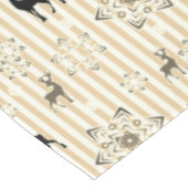 kerstpatronen tafelkleed (Gekanteld)