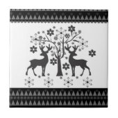 kerstpatronen tegeltje (Voorkant)