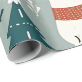 kerstpatronen voor Beer Cadeaupapier (Rol Hoek)