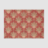  kerstpatronen voor feestdagen tissuepapier (Voorkant)