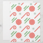 Kerstpatroon (Voorkant / Achterkant)
