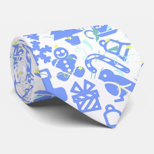 Kerstpatroon 07.nbg stropdas (Opgerold)