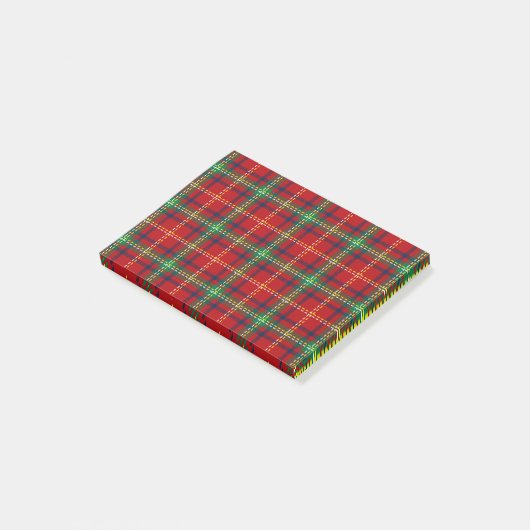 Kerstpatroon 111 post-it® notes (Schuin)