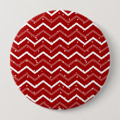 Kerstpatroon 113 ronde button 4,0 cm (Voorkant)