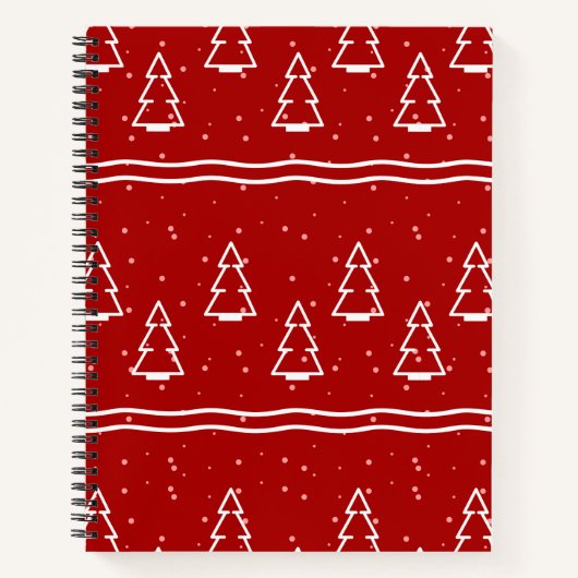 Kerstpatroon 116 notitieboek (Voorkant)