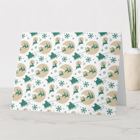 Kerstpatroon 118 bedankkaart (Voorkant)