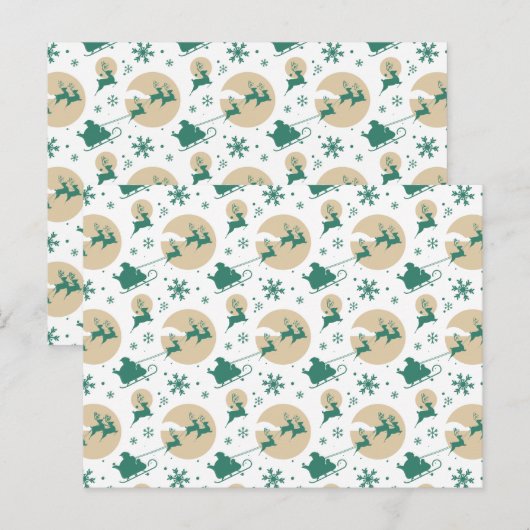 Kerstpatroon 118 briefkaart (Voorkant / Achterkant)