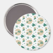 Kerstpatroon 118 magneet (Voorkant / Achterkant)