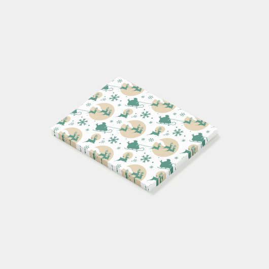 Kerstpatroon 118 post-it® notes (Schuin)