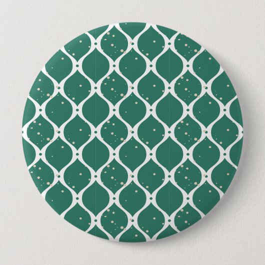 Kerstpatroon 119 ronde button 4,0 cm (Voorkant)