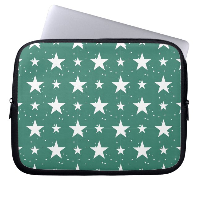 Kerstpatroon 121 laptop sleeve (Voorkant)