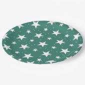 Kerstpatroon 121 papieren bordje (Gekanteld)