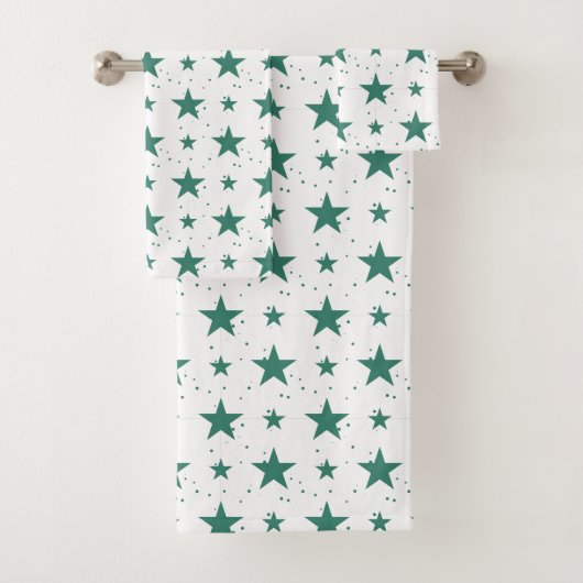 Kerstpatroon 123 bad handdoek (Insitu)