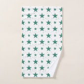 Kerstpatroon 123 bad handdoek (Handdoek)