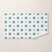 Kerstpatroon 123 bad handdoek (Handdoek)