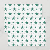 Kerstpatroon 123 briefkaart (Voorkant / Achterkant)